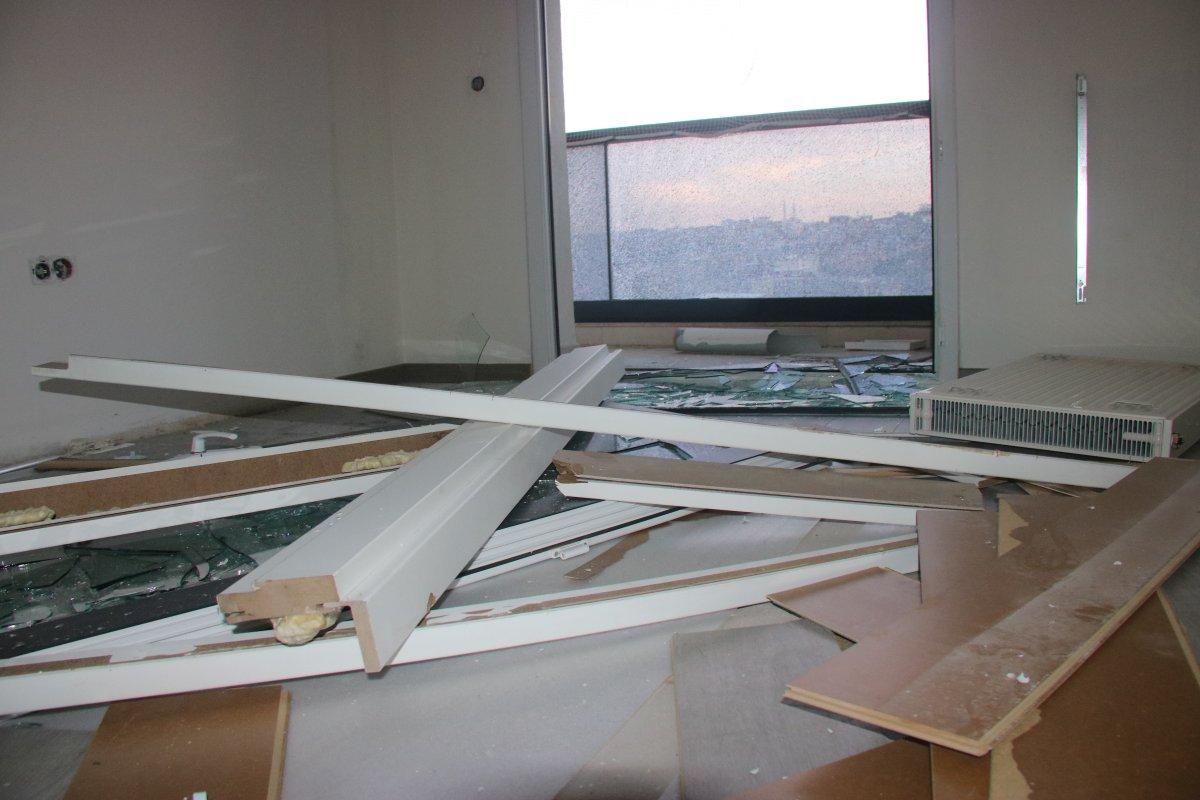 Diyarbakır'da evden çıkartılan kiracı evi kullanılamaz hale getirdi