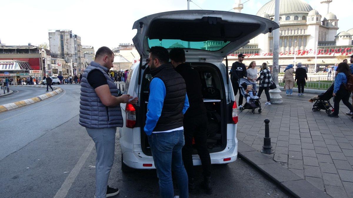 İstanbul'da taksi ve dolmuş şoförlerine ceza yağdı