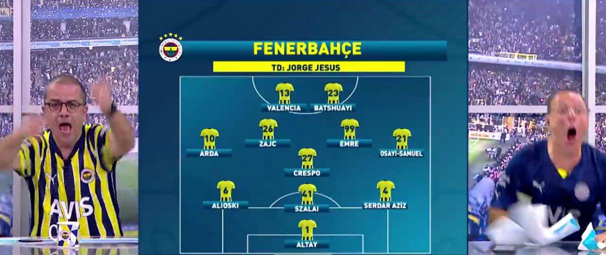 3-3'lük Rennes maçında FB TV spikerleri coştu