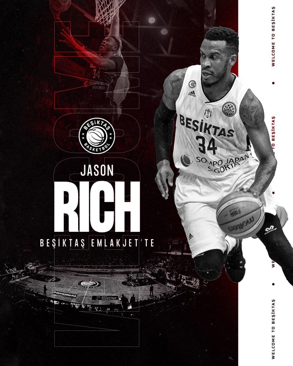 Jason Rich, yeniden Beşiktaş'ta