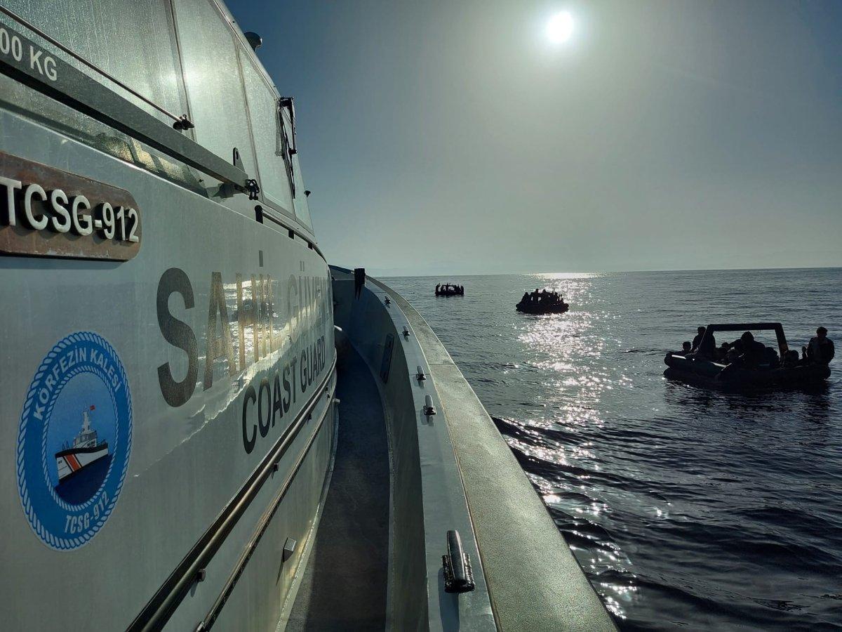 Yunanistan’ın ittiği 193 düzensiz göçmen kurtarıldı