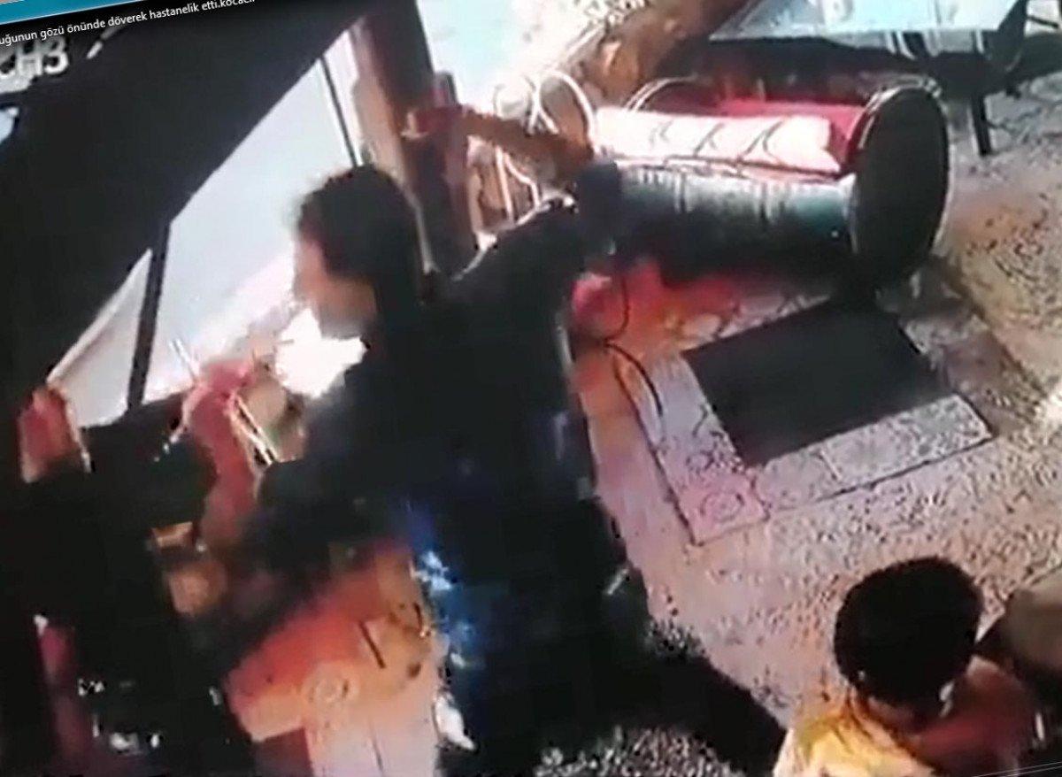 İzmit'te boşanma aşamasındaki çift, birbirine girdi