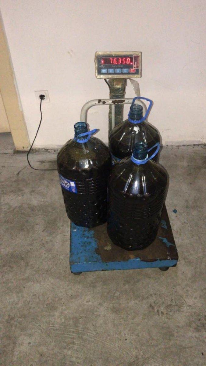 Sarp Gümrük Kapısı'nda bir yolcunun belinde binin üzerinde arı bulundu