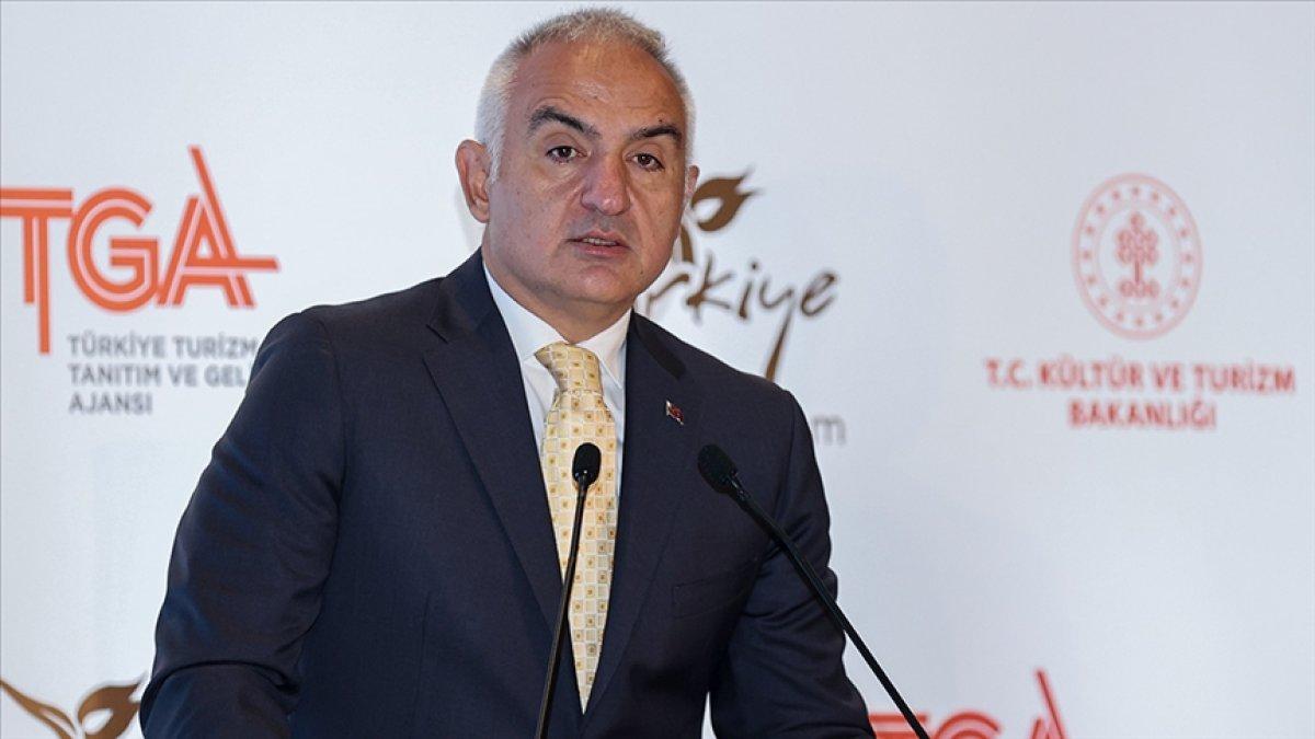 Bakan Ersoy: Hedefimiz yıl sonuna kadar 50 milyon turist sayısına ulaşmak