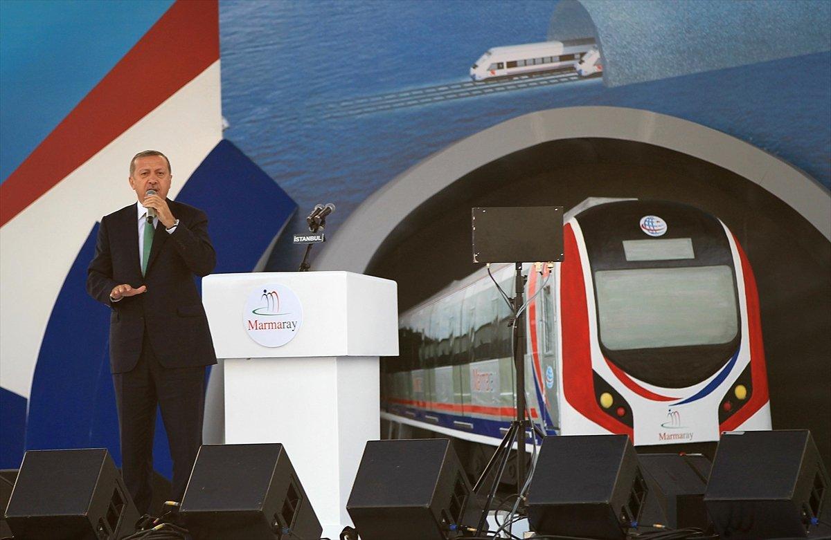 Marmaray ile 9 yılda 784 milyon yolcu taşındı