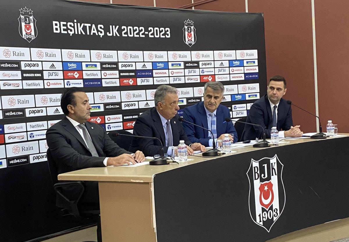 Şenol Güneş: Beşiktaş'ın hedefi şampiyonluktur