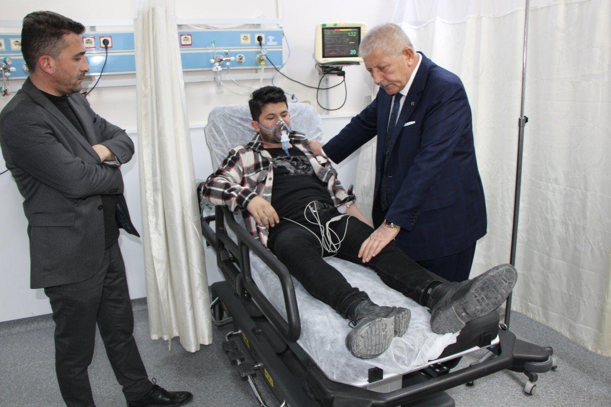 Amasya'da yangından kurtarılan kadın: Aklıma Amasra’daki madenciler geldi