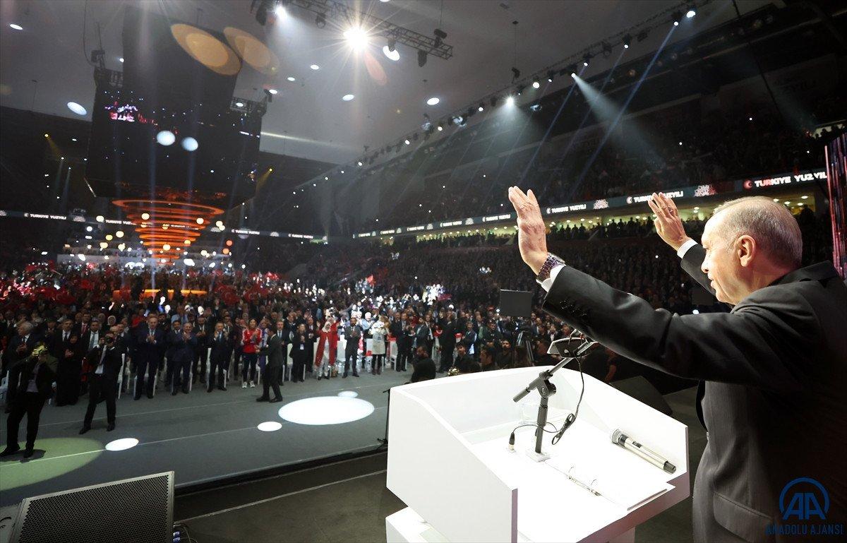 Cumhurbaşkanı Erdoğan Türkiye Yüzyılı vizyon belgesini açıkladı