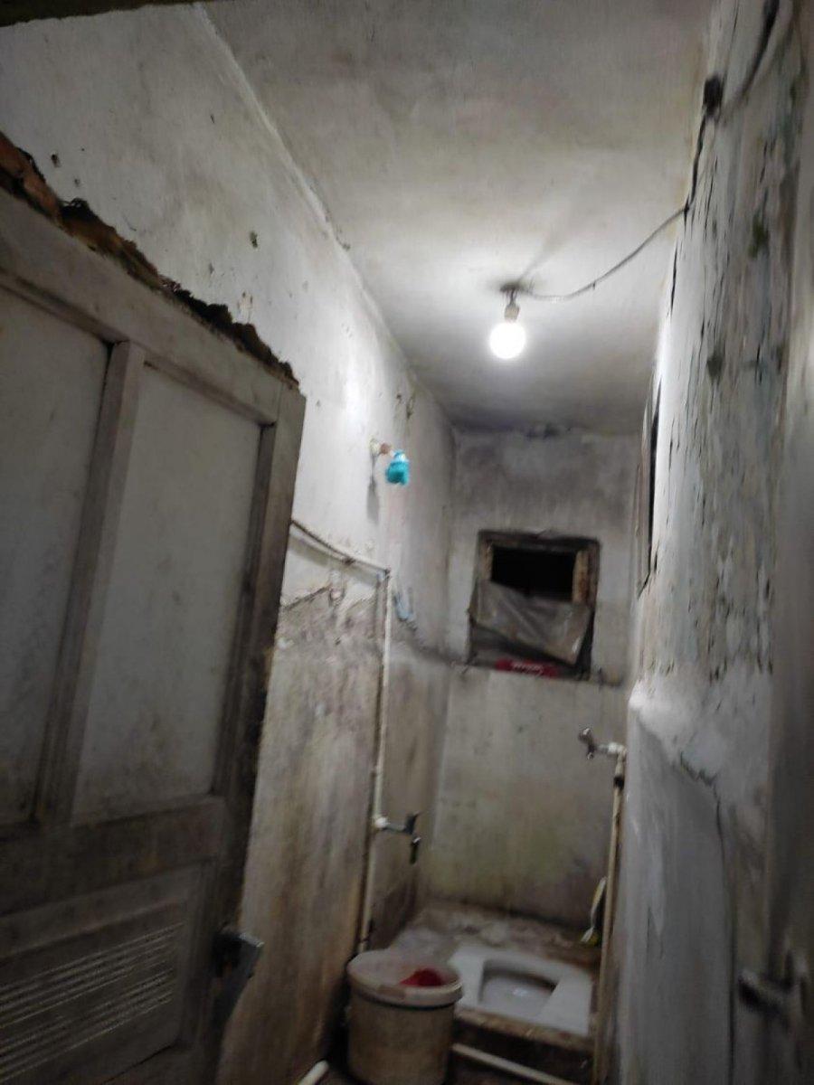 Esenler'de 4 bin liraya harabe daireyi kiraya vermek istedi