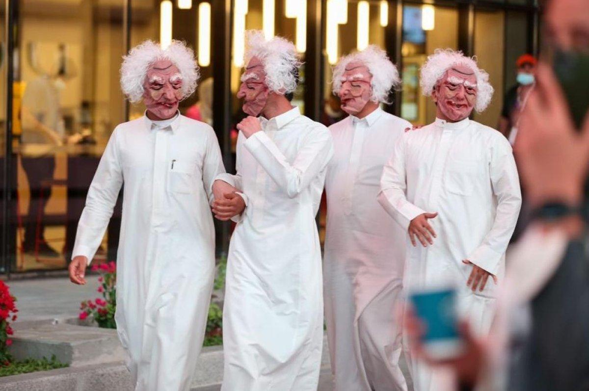 Suudi Arabistan'da Cadılar Bayramı kutlaması