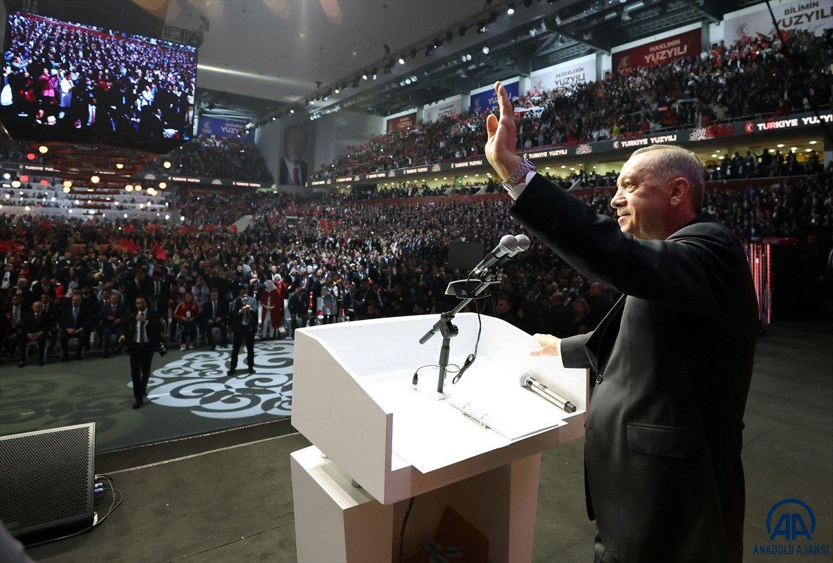 Cumhurbaşkanı Erdoğan Türkiye Yüzyılı vizyon belgesini açıkladı