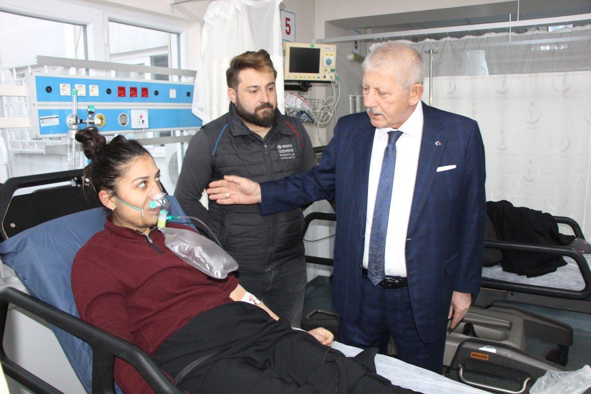 Amasya'da yangından kurtarılan kadın: Aklıma Amasra’daki madenciler geldi