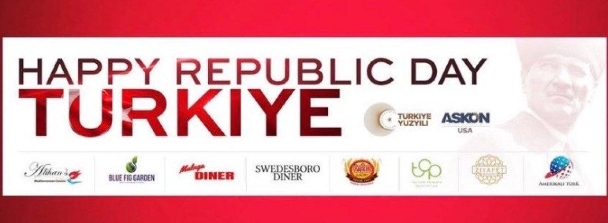 ASKON'dan 29 Ekim Cumhuriyet Bayramı için ABD'de dev afiş