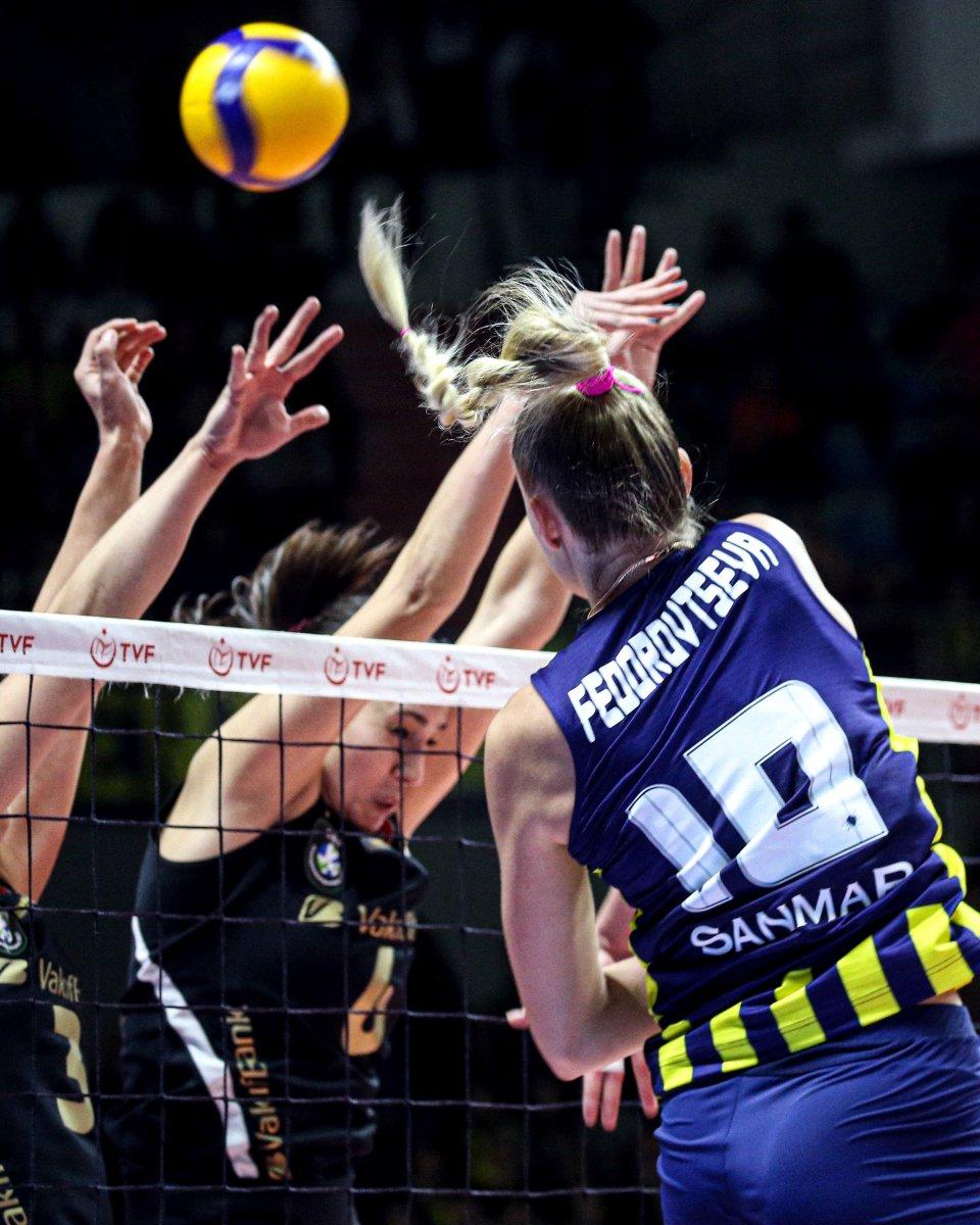 Kadınlar Şampiyonlar Kupası Fenerbahçe'nin