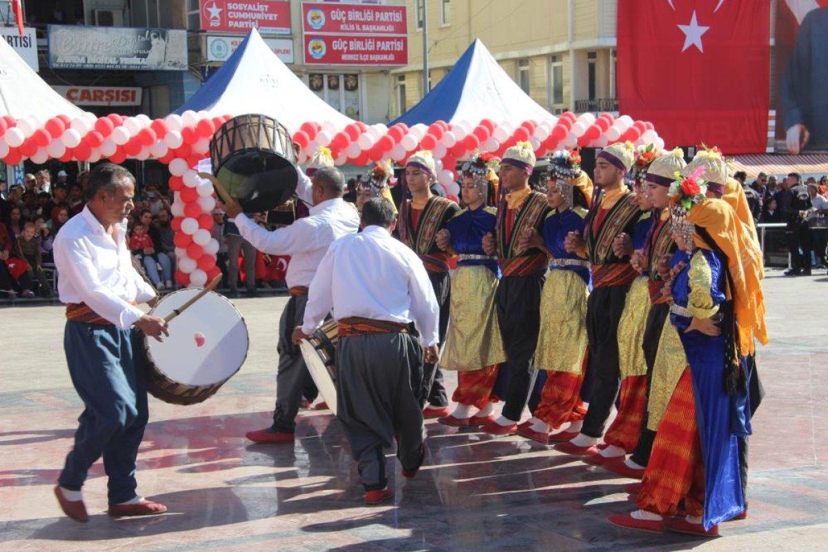 Suriye'nin sınır komşusu Kilis'te 29 Ekim coşkusu