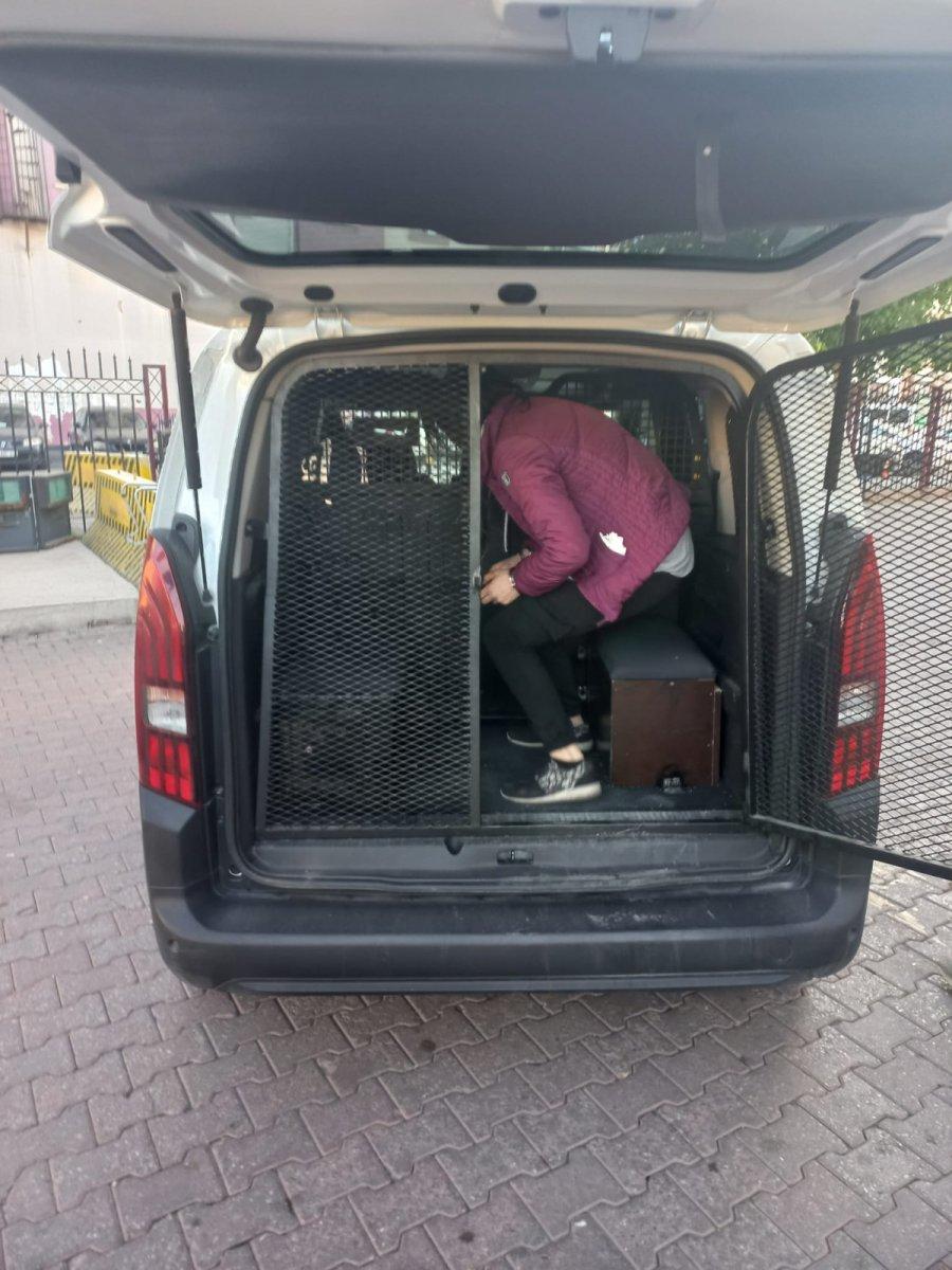 Kayseri'de 3 yıl hapisle aranan kadın dondurucudan çıktı