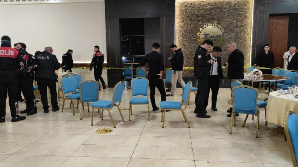 Kocaeli'de bir kişi düğünde yeğenine kurşun yağdırdı