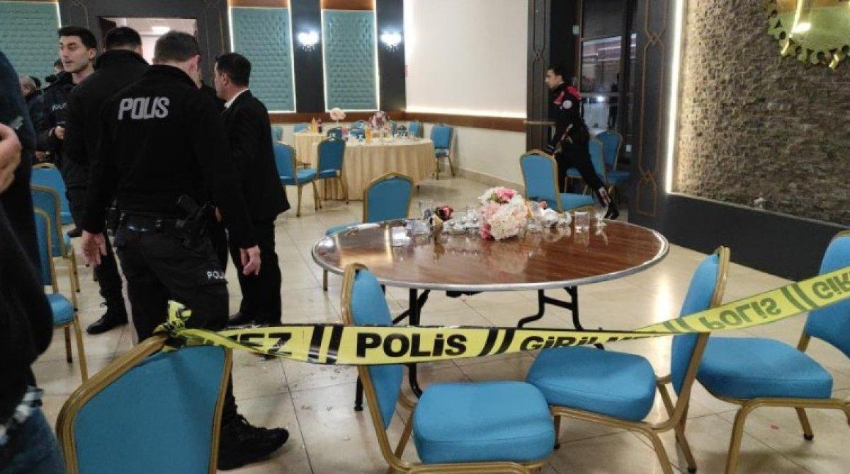 Kocaeli'de bir kişi düğünde yeğenine kurşun yağdırdı