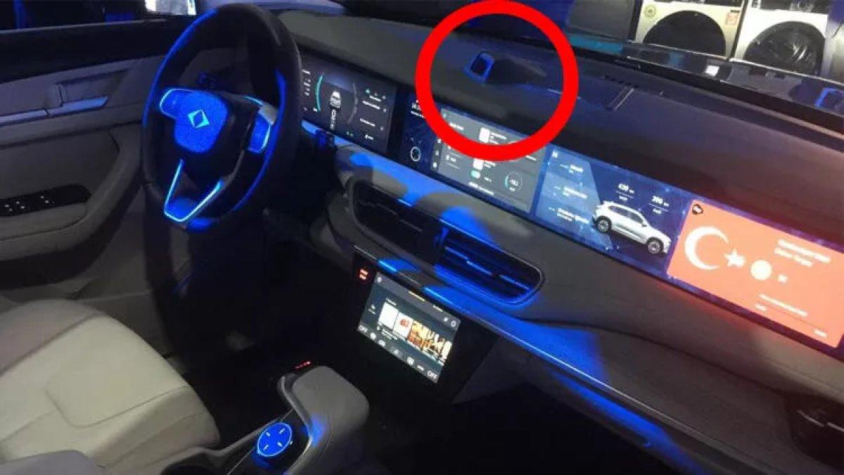 Togg'da torpido üzerindeki detay ortaya çıktı