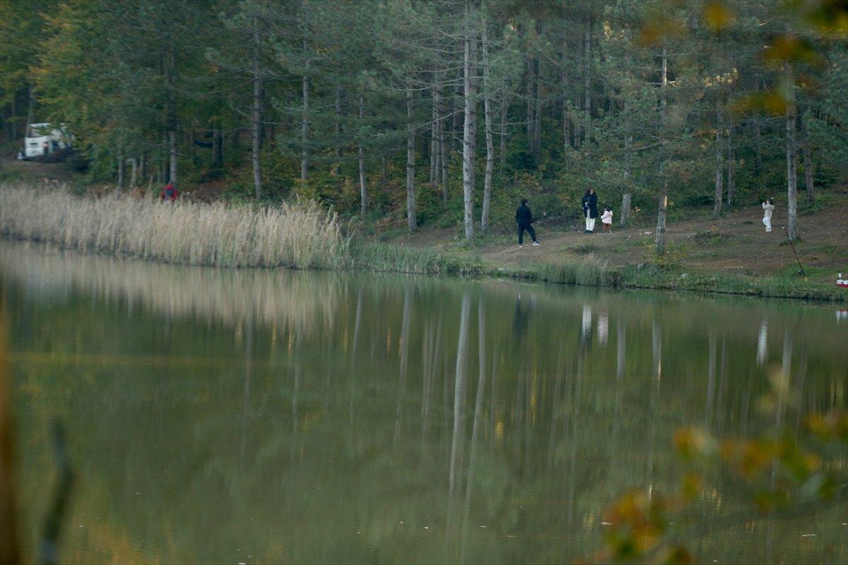 Kurugöl Tabiat Parkı'nda doğa görsel şölen sunuyor
