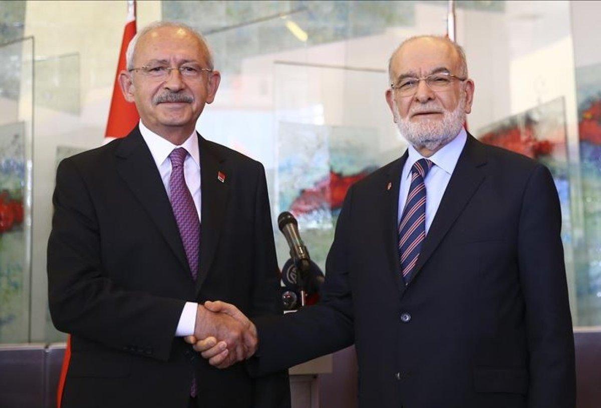 Kemal Kılıçdaroğlu'ndan Temel Karamollaoğlu'na tebrik