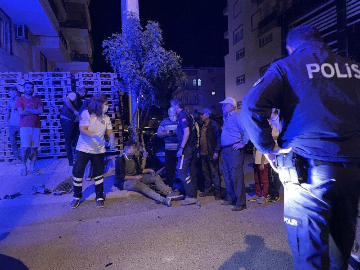 Antalya'daki kazada 14 yaşındaki motosikletli yaralandı