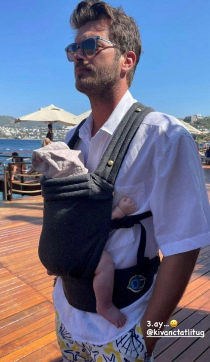 Kıvanç Tatlıtuğ ve Başak Dizer'in oğlu büyüdü