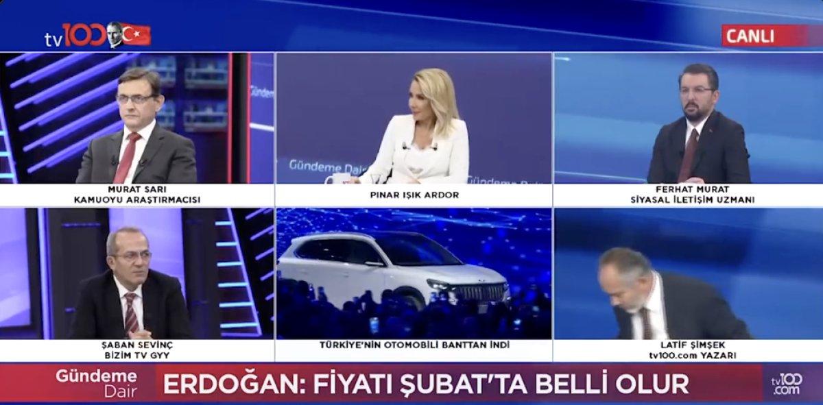 Latif Şimşek stüdyoda fenalaştı