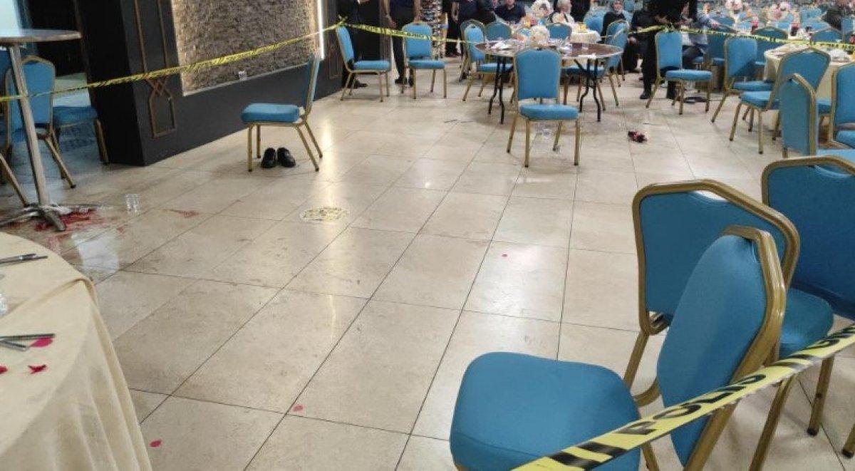 Kocaeli'de bir kişi düğünde yeğenine kurşun yağdırdı