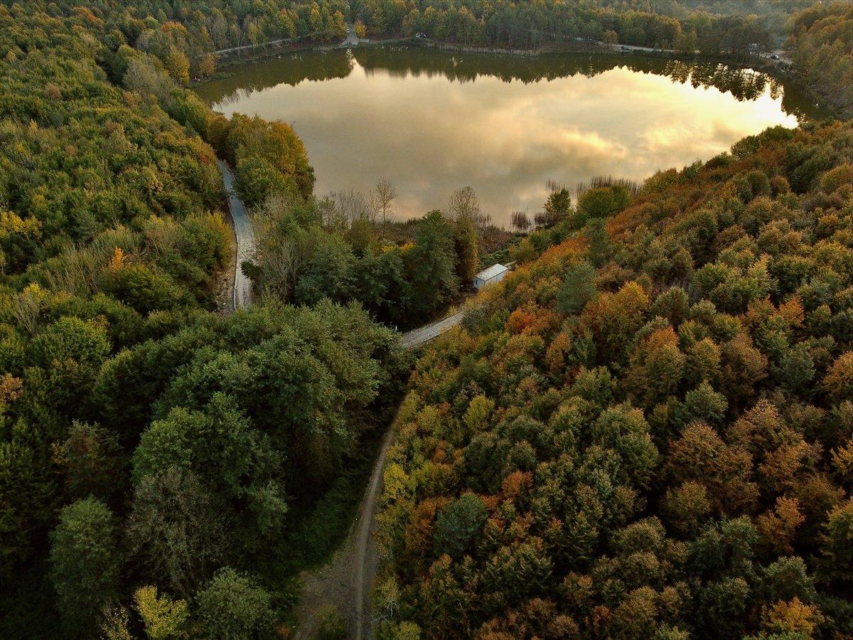 Kurugöl Tabiat Parkı'nda doğa görsel şölen sunuyor
