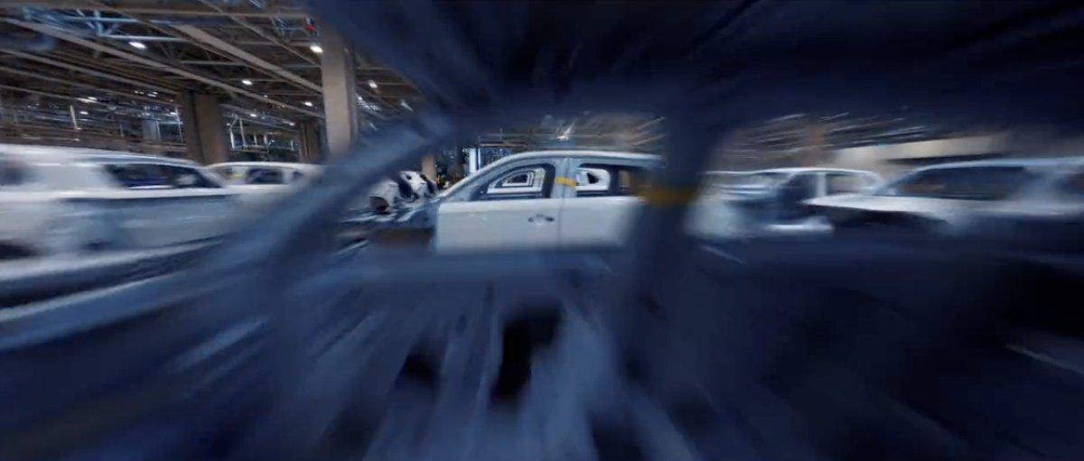 Togg'un seri üretim bandından yeni görüntüler