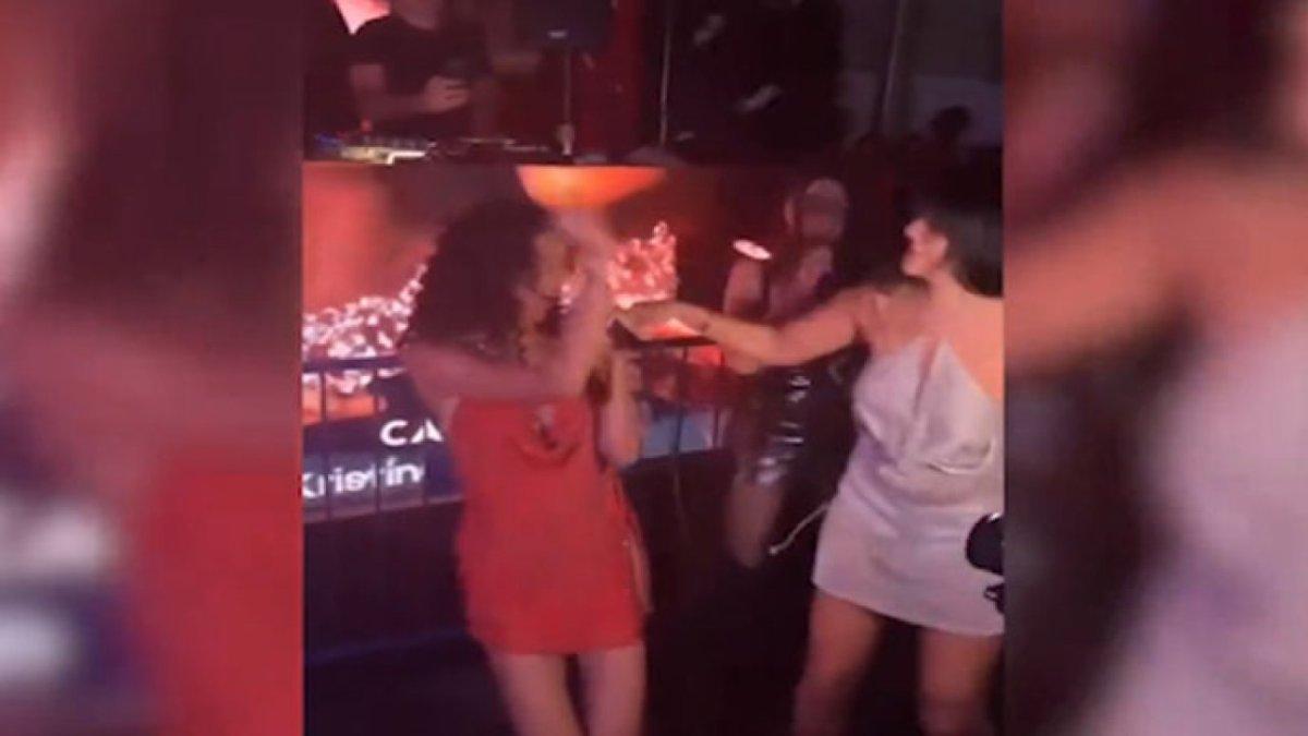 Cansel Çördük, kadın şarkıcının kafasında bardak kırdı