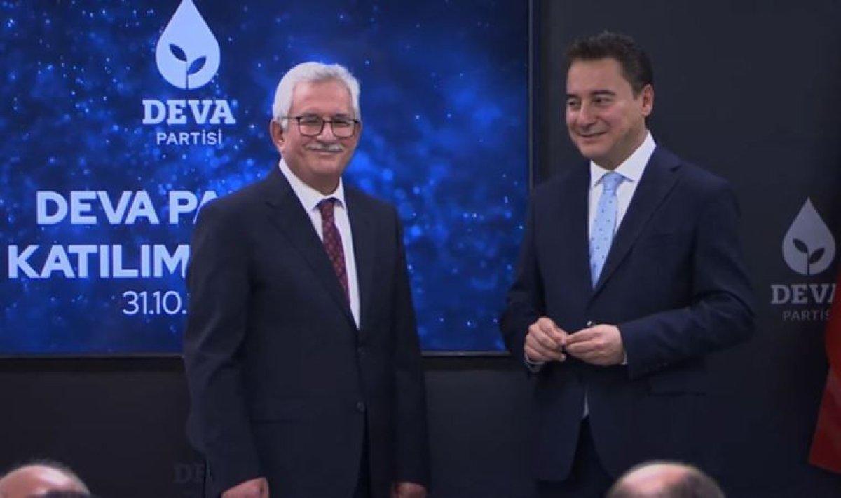 Celal Mümtaz Akıncı, DEVA'ya katıldı