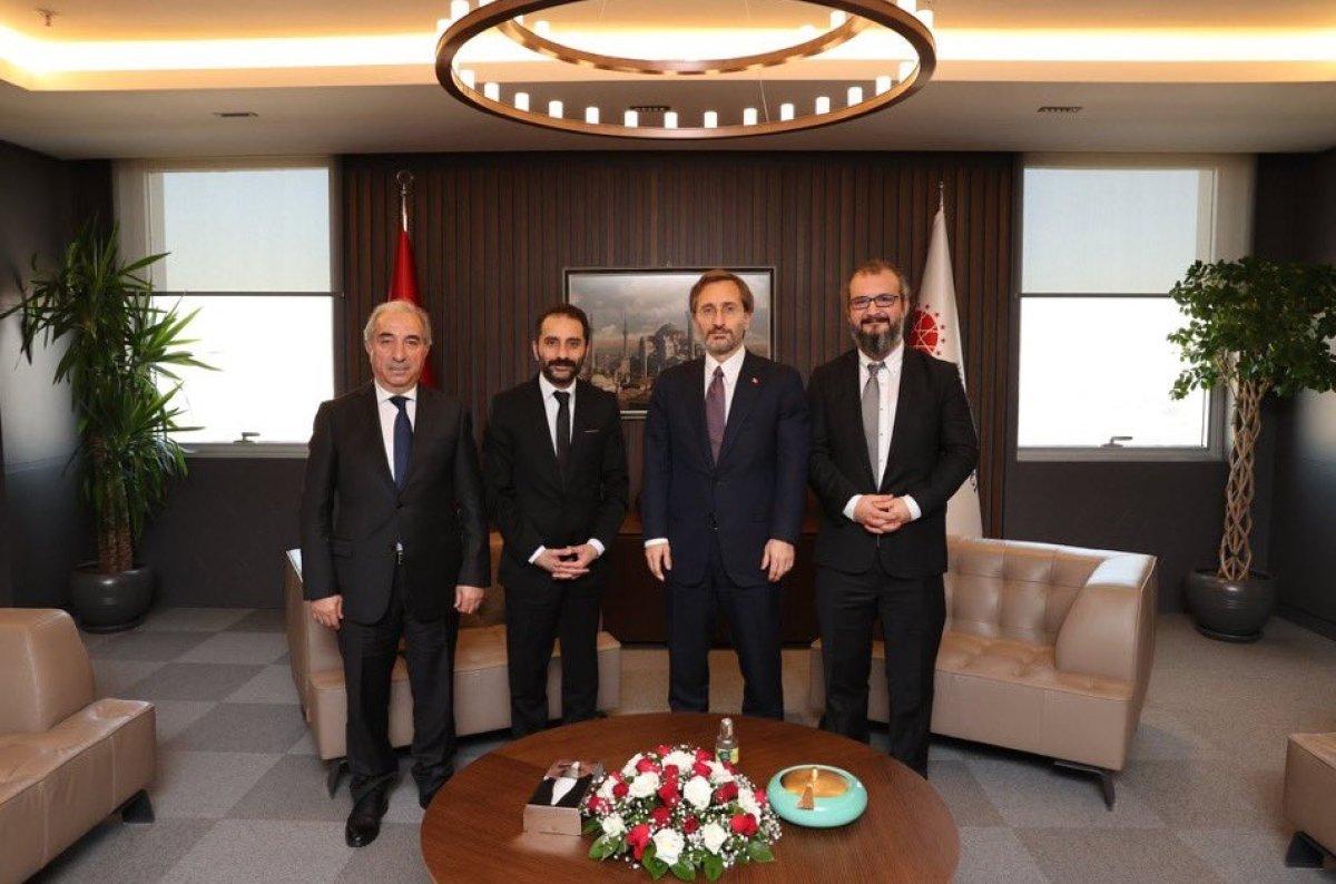 Hulusi Akar, oyuncu Burak Haktanır'ı kabul etti