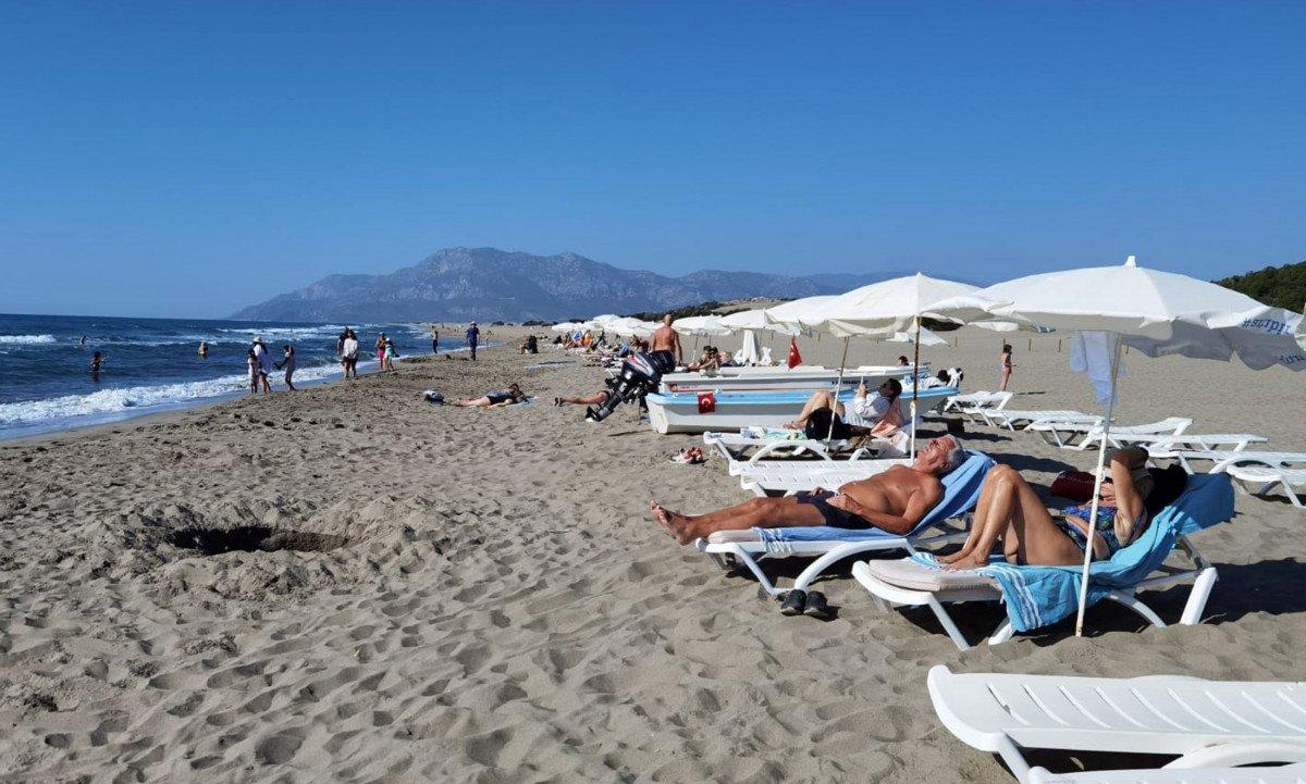 Patara Plajı'nda turizm sezonu 1 ay uzadı