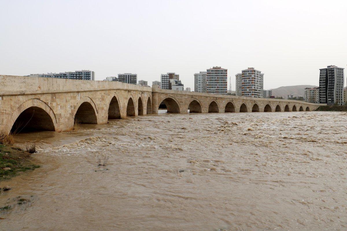 Otlağa dönüşen Kızılırmak manzarası herkesi ürkütüyor