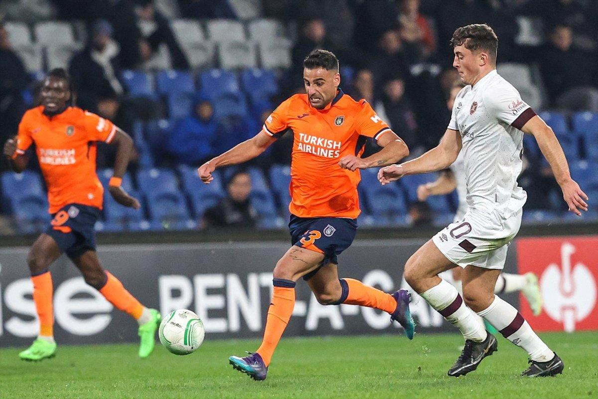 Başakşehir, Hearts'ı yenerek gruptan lider çıktı