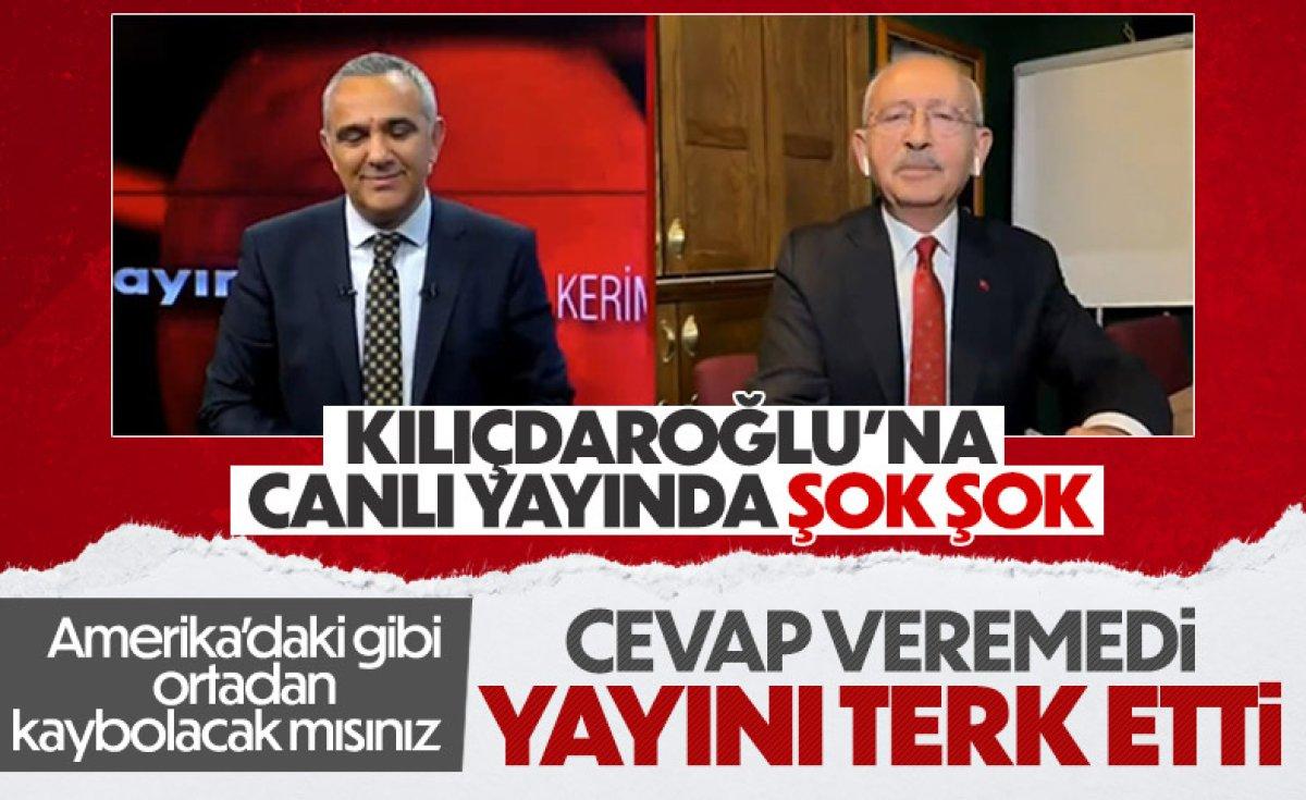 KRT TV, Kılıçdaroğlu'nun yanıt vermediği bölümü yayından kaldırdı