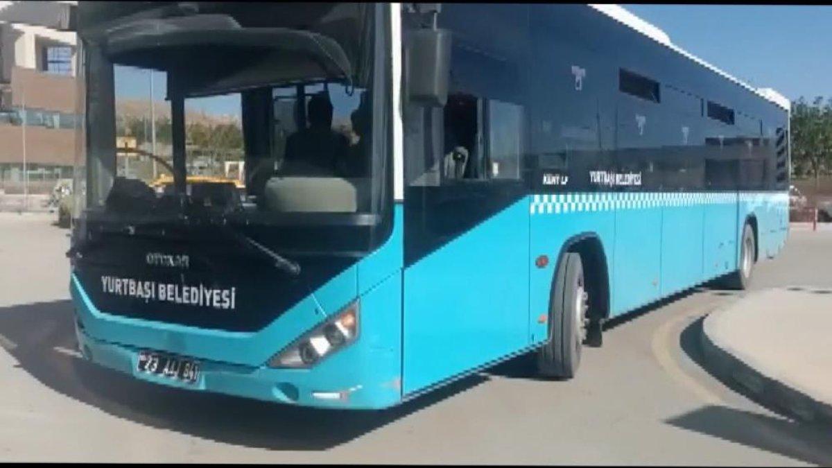 Elazığ'da bir yolcu otobüste kalp krizi geçirdi