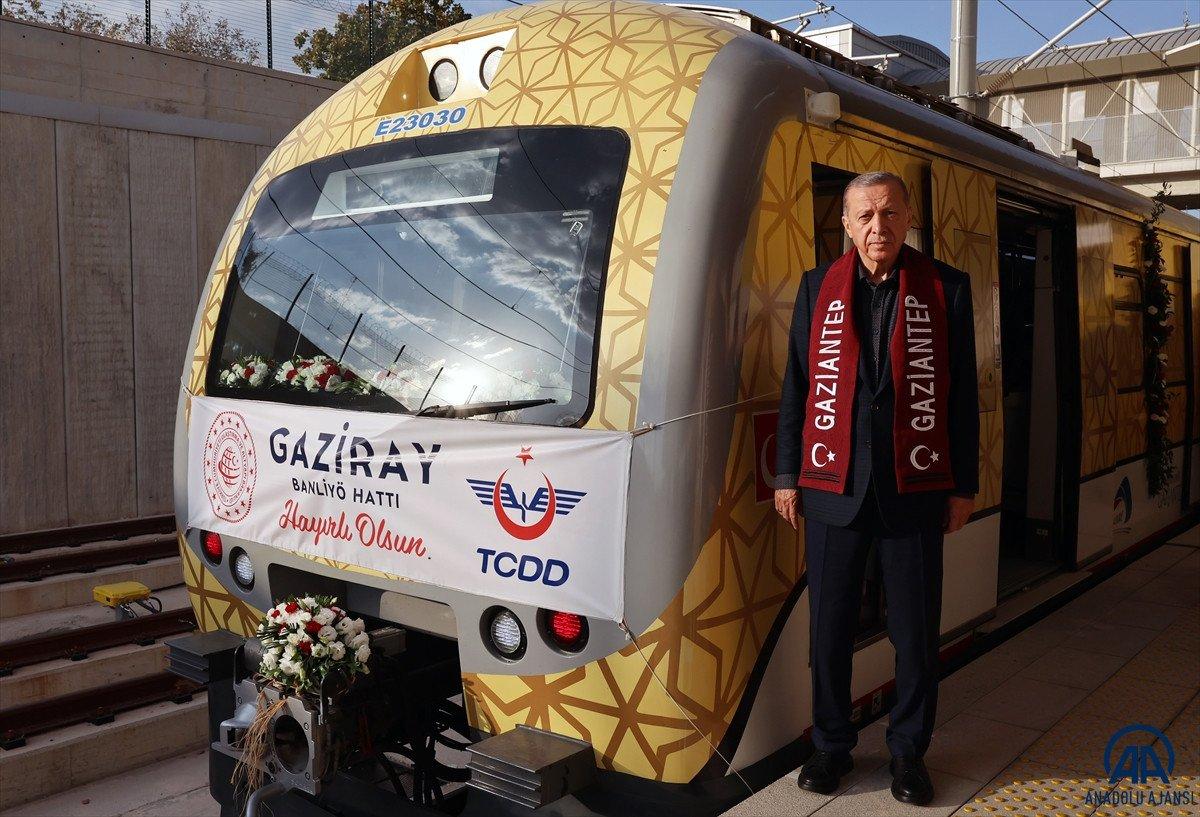 Cumhurbaşkanı Erdoğan Gaziray'ı hizmete açtı