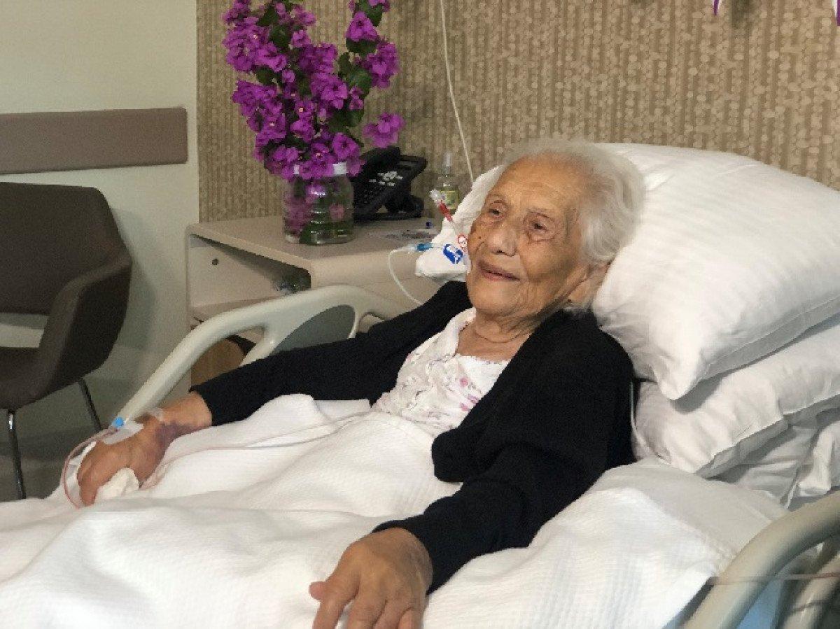 100’üncü yaşını kutlayan Fikriye Nine, eski İstanbul’u anlattı
