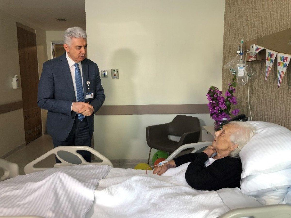 100’üncü yaşını kutlayan Fikriye Nine, eski İstanbul’u anlattı