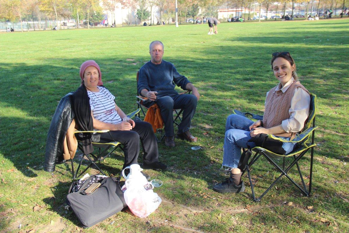 Kocaeli'de yaz gününü aratmayan sıcaklık