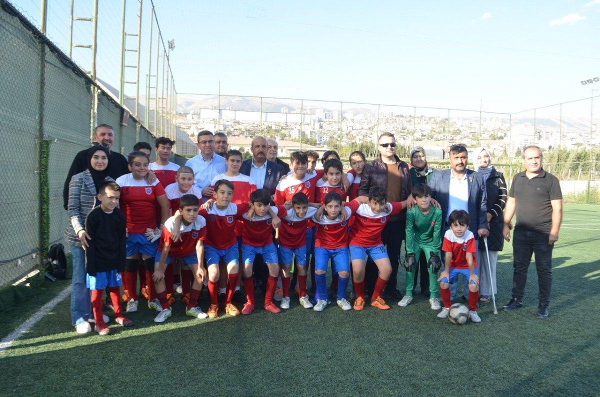 Kahramanmaraş'ta şehit çocuğuna doğum günü sürprizi