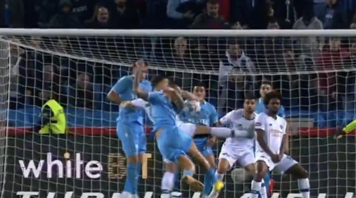 Trabzonspor'un penaltı kazandığı pozisyonlar