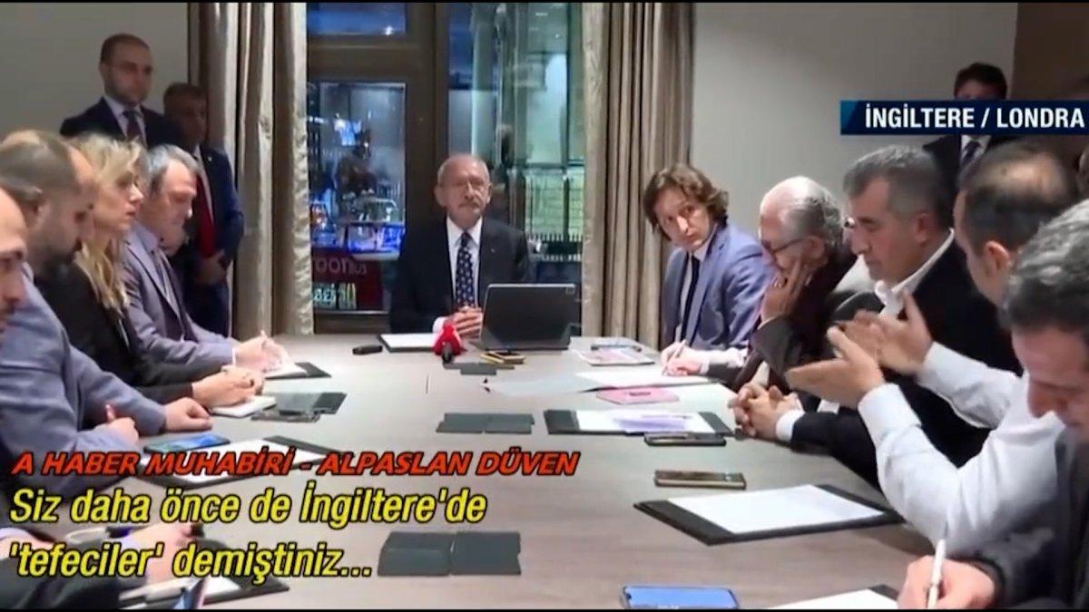 İngiltere'yle ilgili 'tefeciler' sorusu Kılıçdaroğlu'nu şaşkına çevirdi