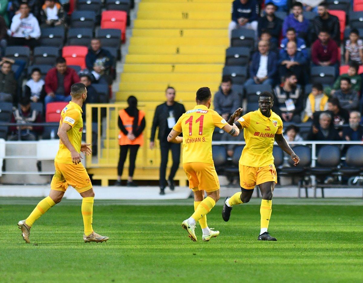 Kayserispor, Gaziantep FK'yı mağlup etti