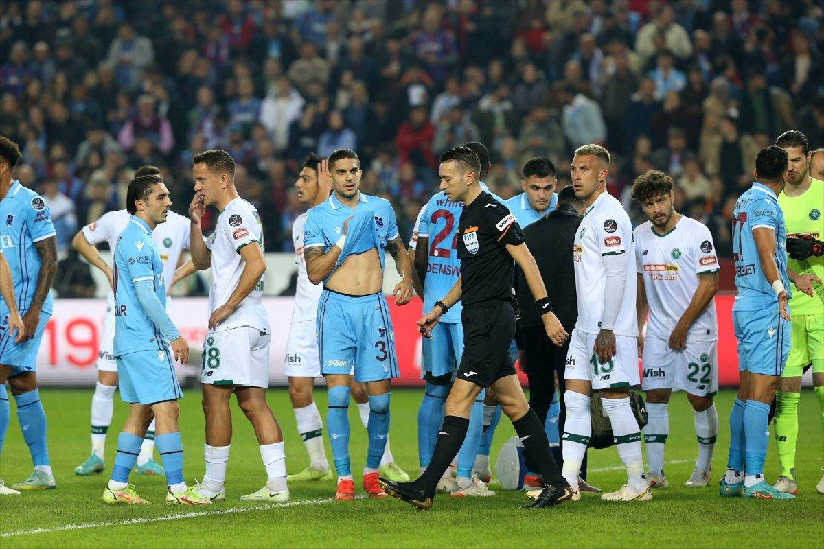 Trabzonspor, Konyaspor ile berabere kaldı