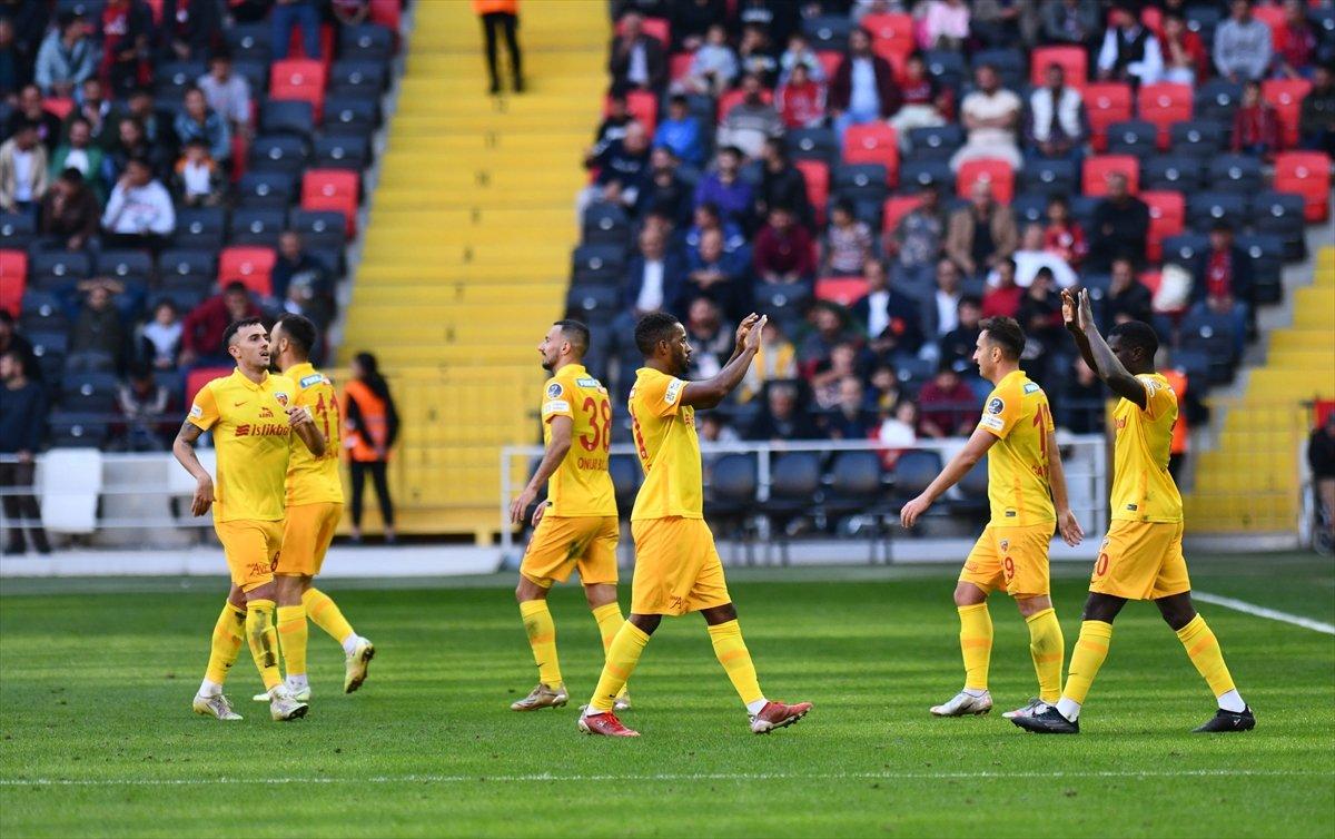 Kayserispor, Gaziantep FK'yı mağlup etti