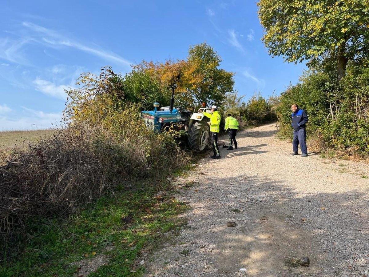 Sinop’ta traktörün altında kalan sürücü hayatını kaybetti